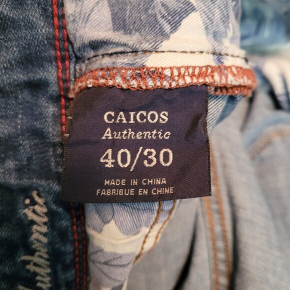 Tommy Bahama Jeans Mens 40x30 Caico Authentic Stretch Comfort Denim Medium Light - Picture 5 of 11